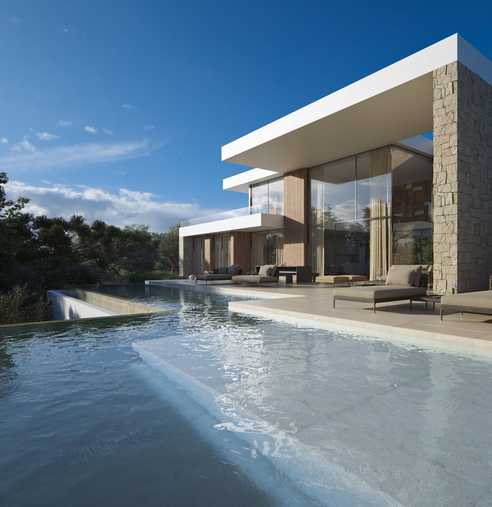 Luxuriöse, moderne Villa mit Meerblick in Benimeit, Moraira — photograph 3