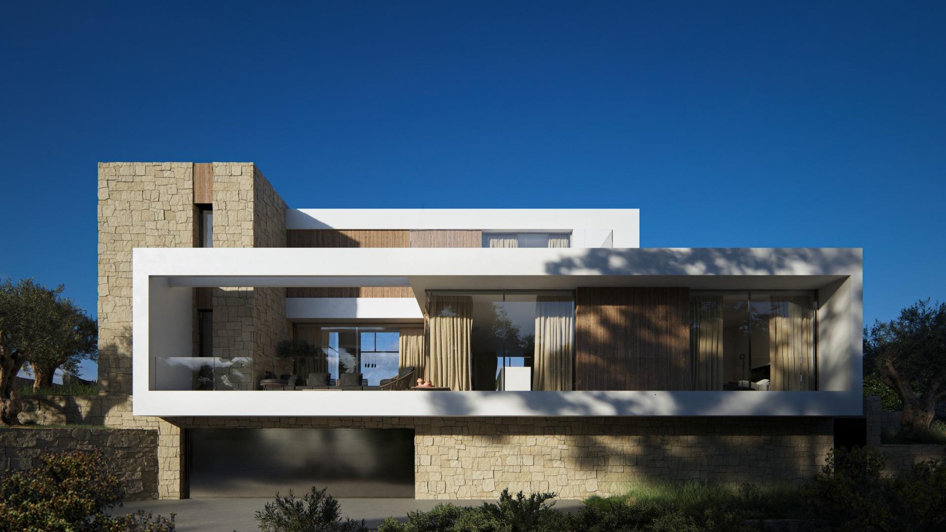 Luxuriöse, moderne Villa mit Meerblick in Benimeit, Moraira — photograph 4