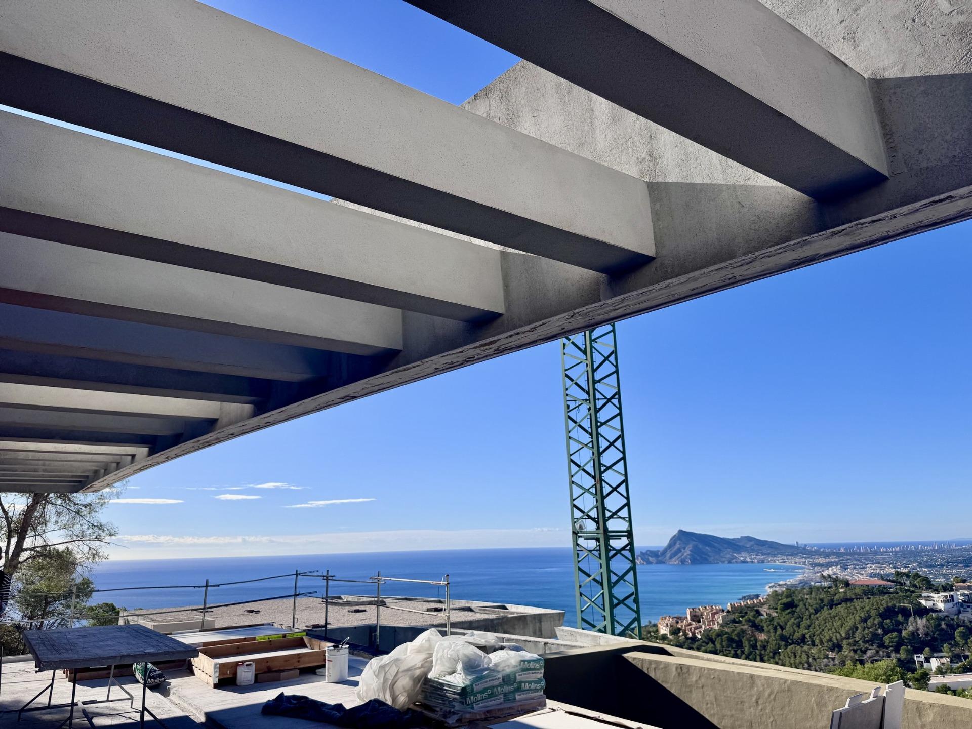 Moderne luksusvilla med panoramaudsigt over havet i Altea Hills, Costa Blanca Nord — photograph 3