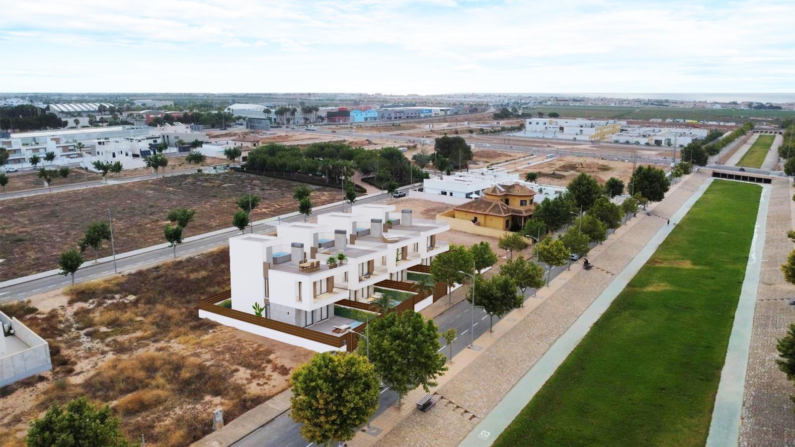 New Build Villas with Private Pool in Pilar de la Horadada Near the Beach — photograph 2