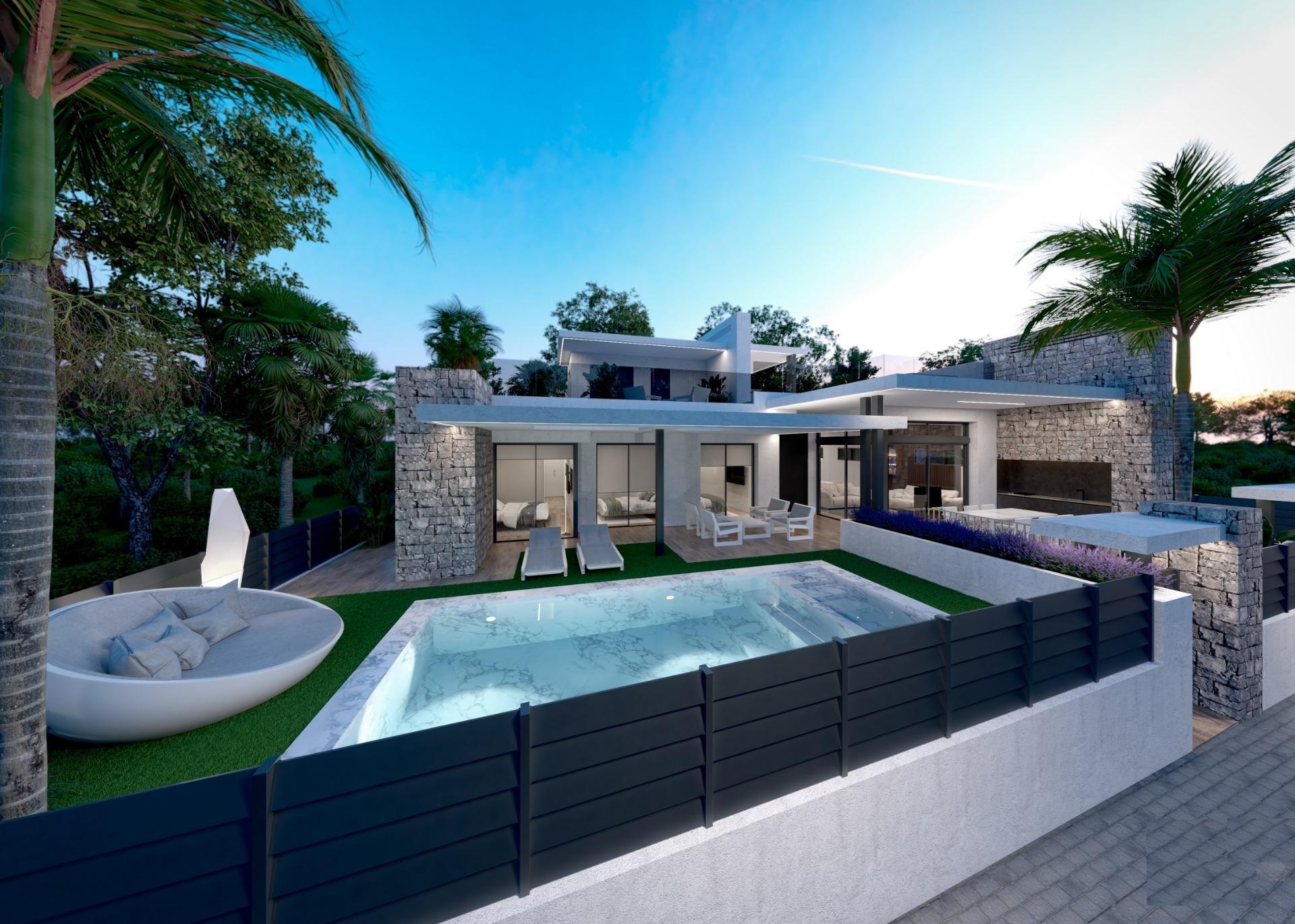Frontline Lake Luxury Villa in Santa Rosalia Lake and Life Resort Murcia — Torre Pacheco