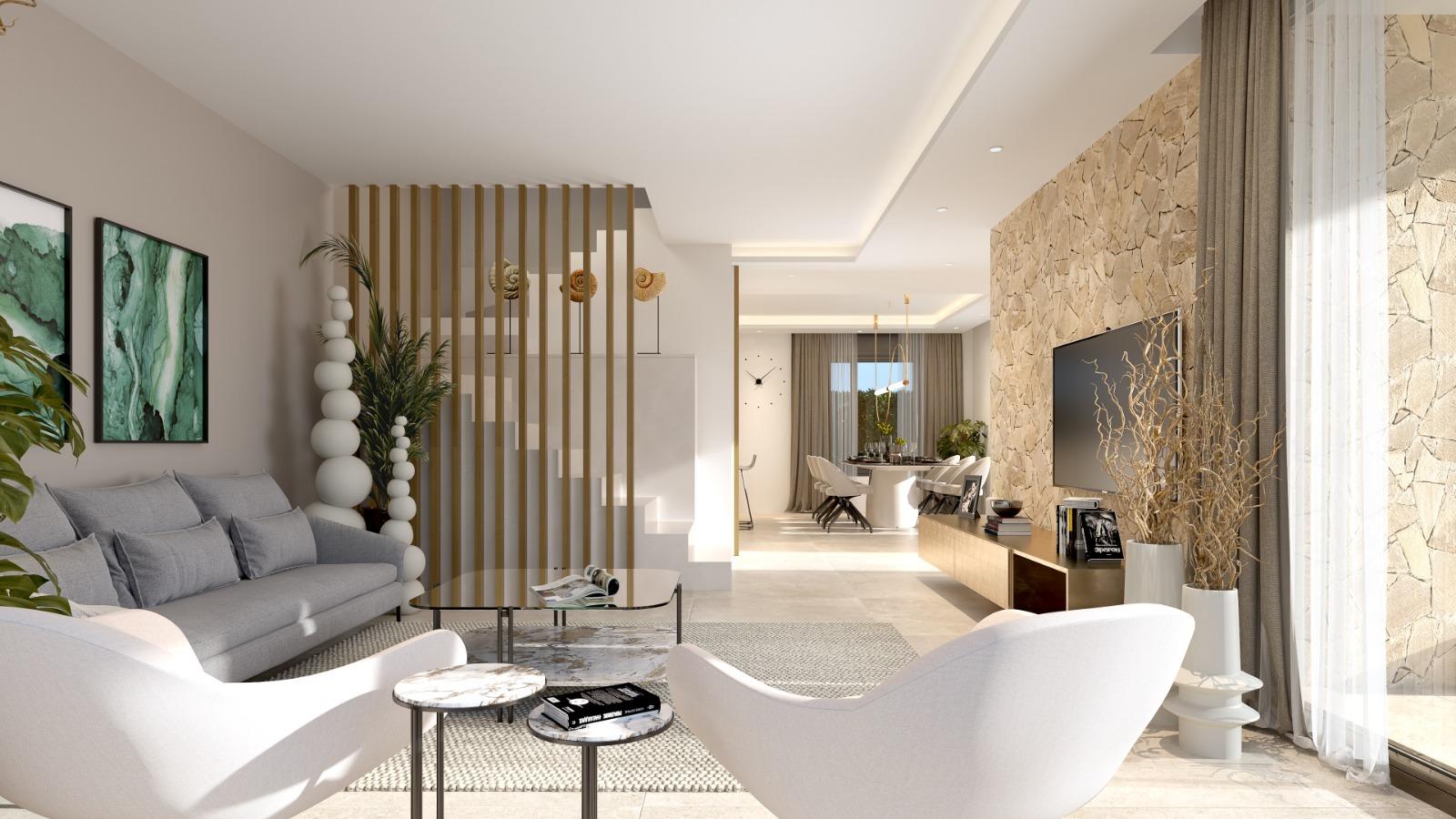 Villas jumelées modernes avec piscine privée à Las Filipinas-Orihuela Costa — photograph 4
