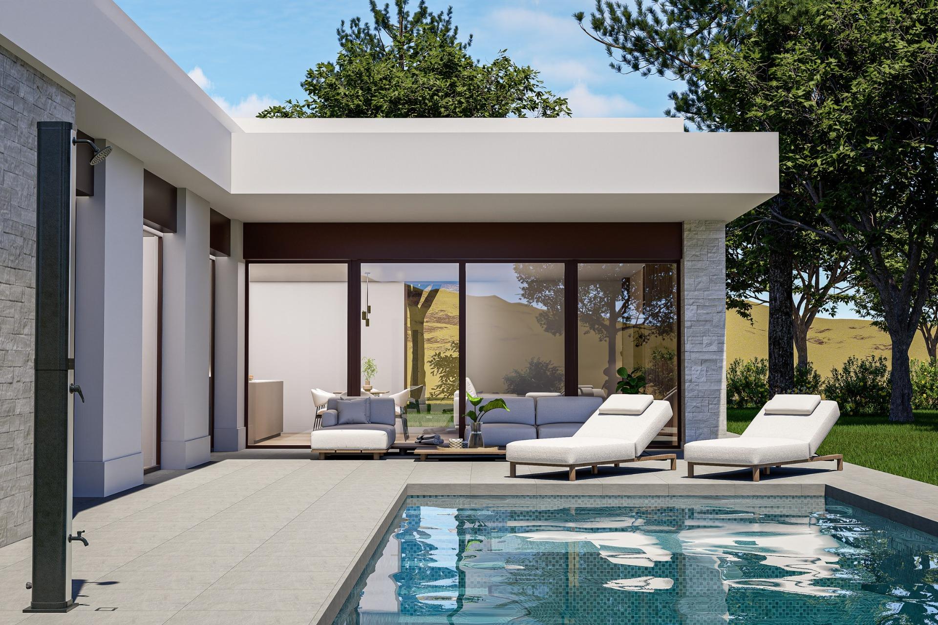 Custom Built New Villas in Pinoso (Alicante): Spacious Homes in Natural Surroundings — Pinoso