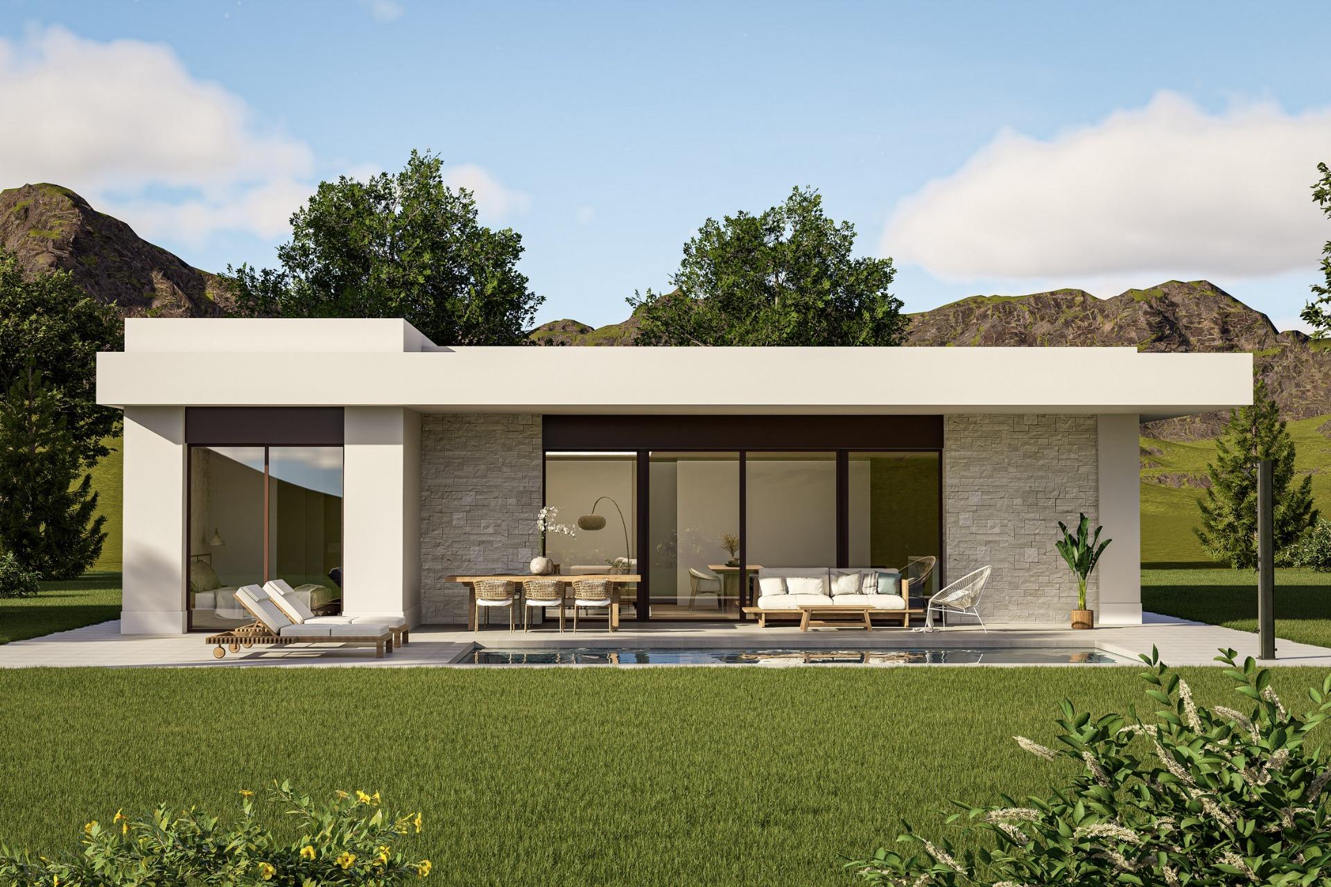 Custom Built New Villas in Pinoso (Alicante): Spacious Homes in Natural Surroundings — Pinoso
