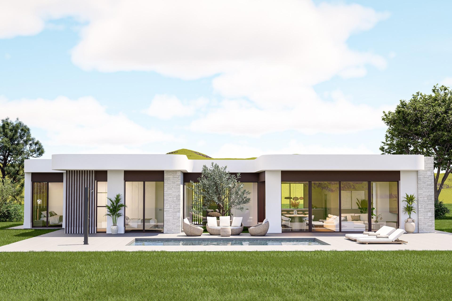 Custom Built New Villas in Pinoso (Alicante): Spacious Homes in Natural Surroundings — Pinoso