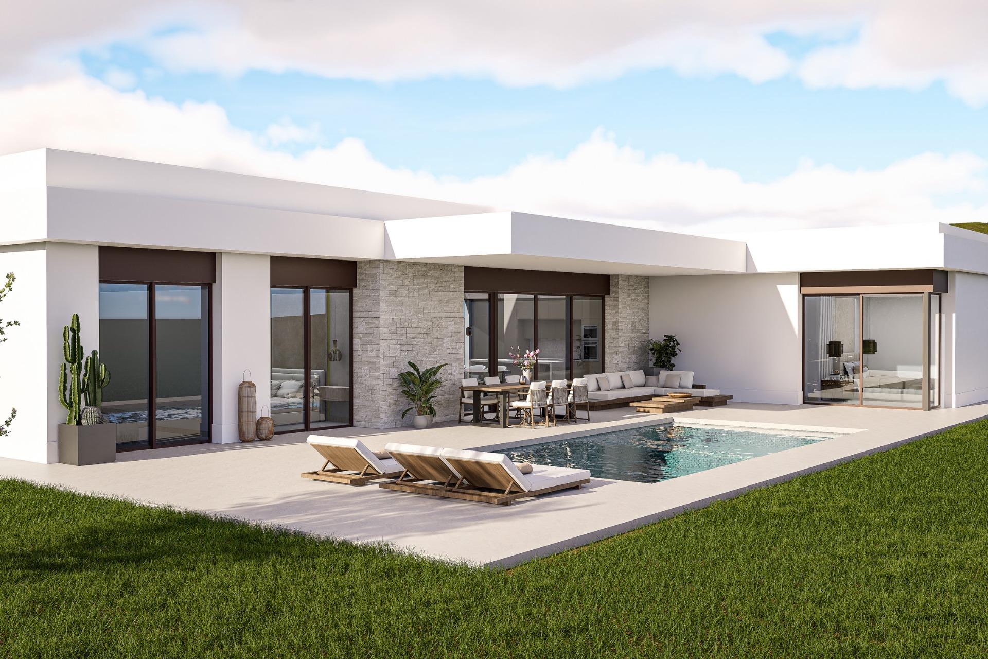 Custom Built New Villas in Pinoso (Alicante): Spacious Homes in Natural Surroundings — Pinoso