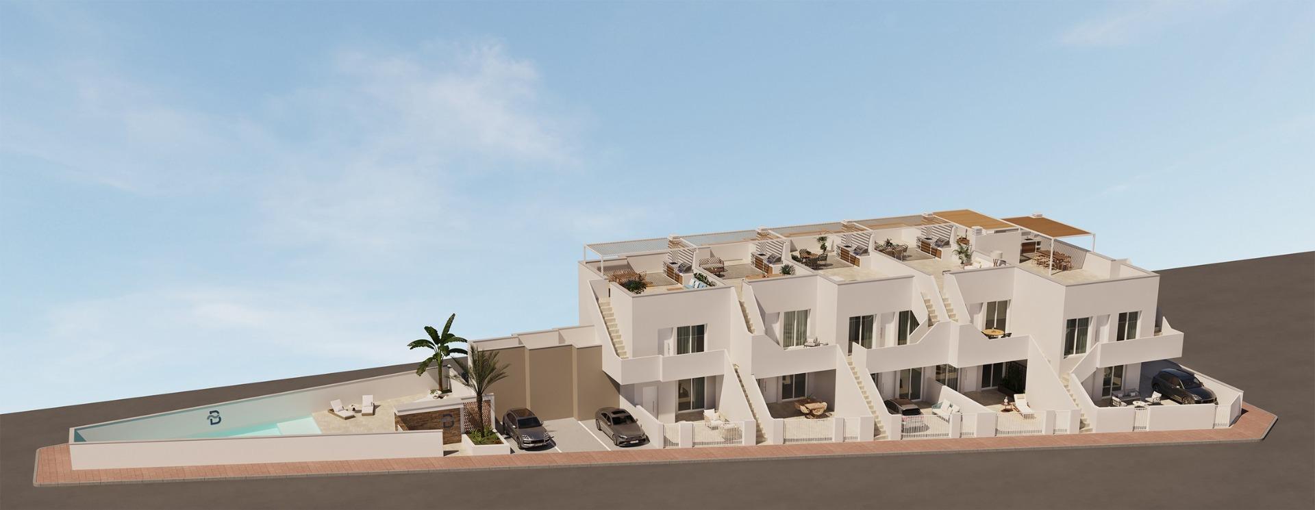 Modern Apartments with comunal Pool Near the Beach in San Pedro del Pinatar — San Pedro del Pinatar