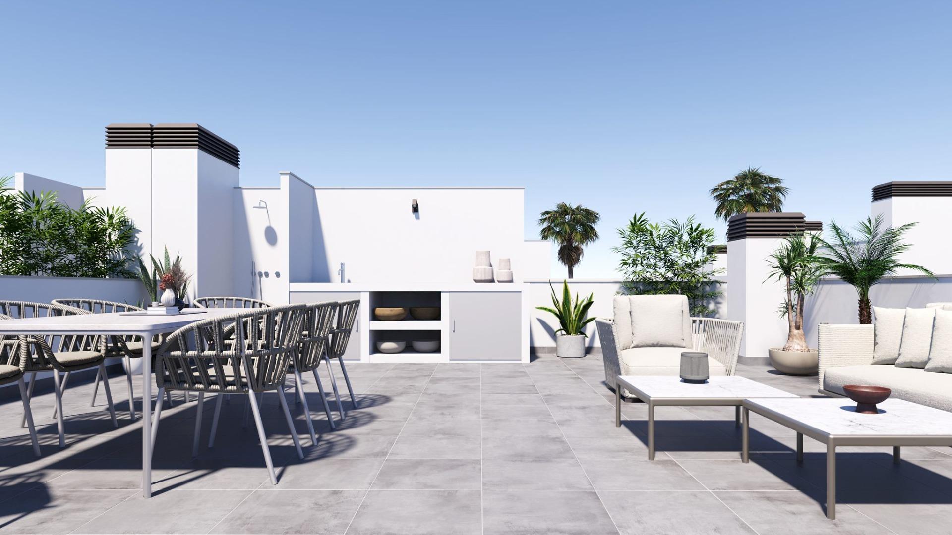 Modern, newly built semi-detached and terraced homes with private pools at El Alba Resort-Torre Pacheco — photograph 4