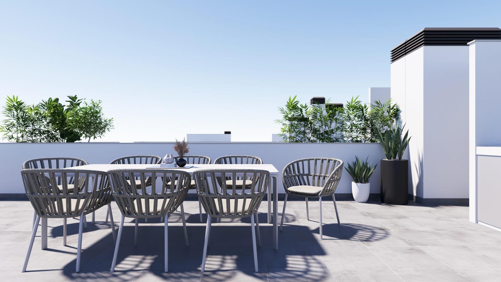 Modern, newly built semi-detached and terraced homes with private pools at El Alba Resort-Torre Pacheco — photograph 5