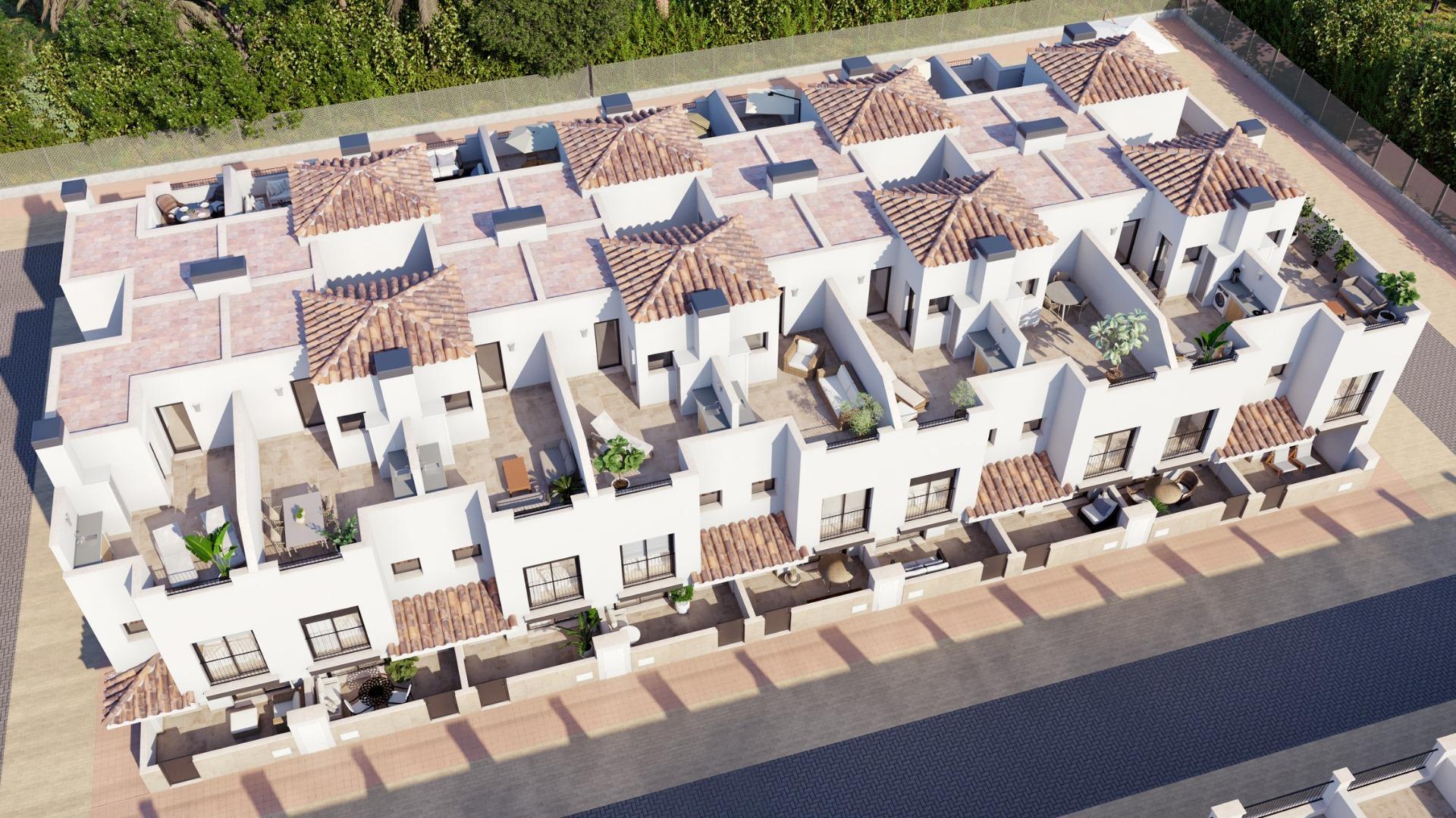 Modern Townhouses Near Golf Courses in Santa Rosalia-Murcia — photograph 2