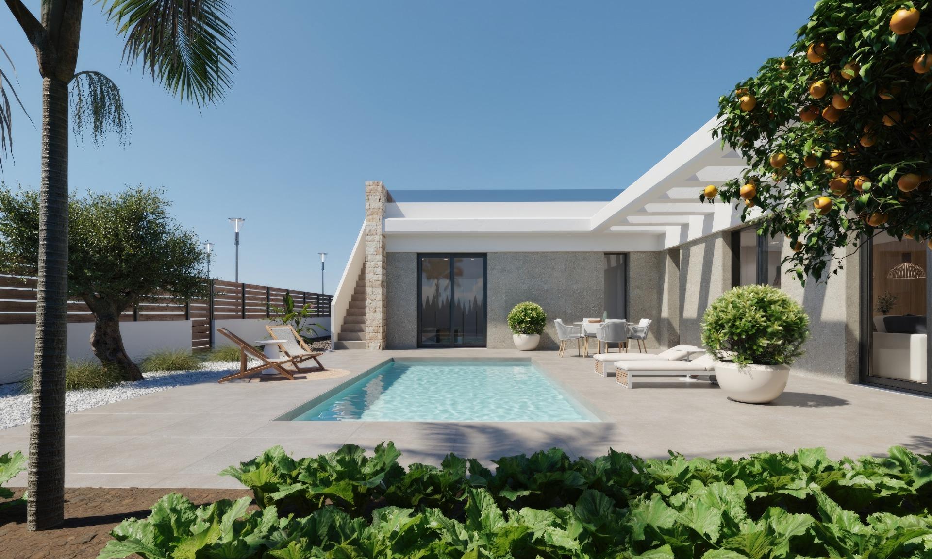 New Build Villas in Hacienda del Álamo Golf Resort, Murcia — Fuente Álamo