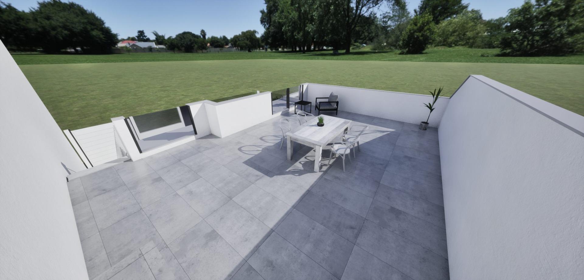 Nybygde tomannsboliger i hjørneposisjon til salgs i Torre Pacheco med privat basseng og solterrasse — photograph 4