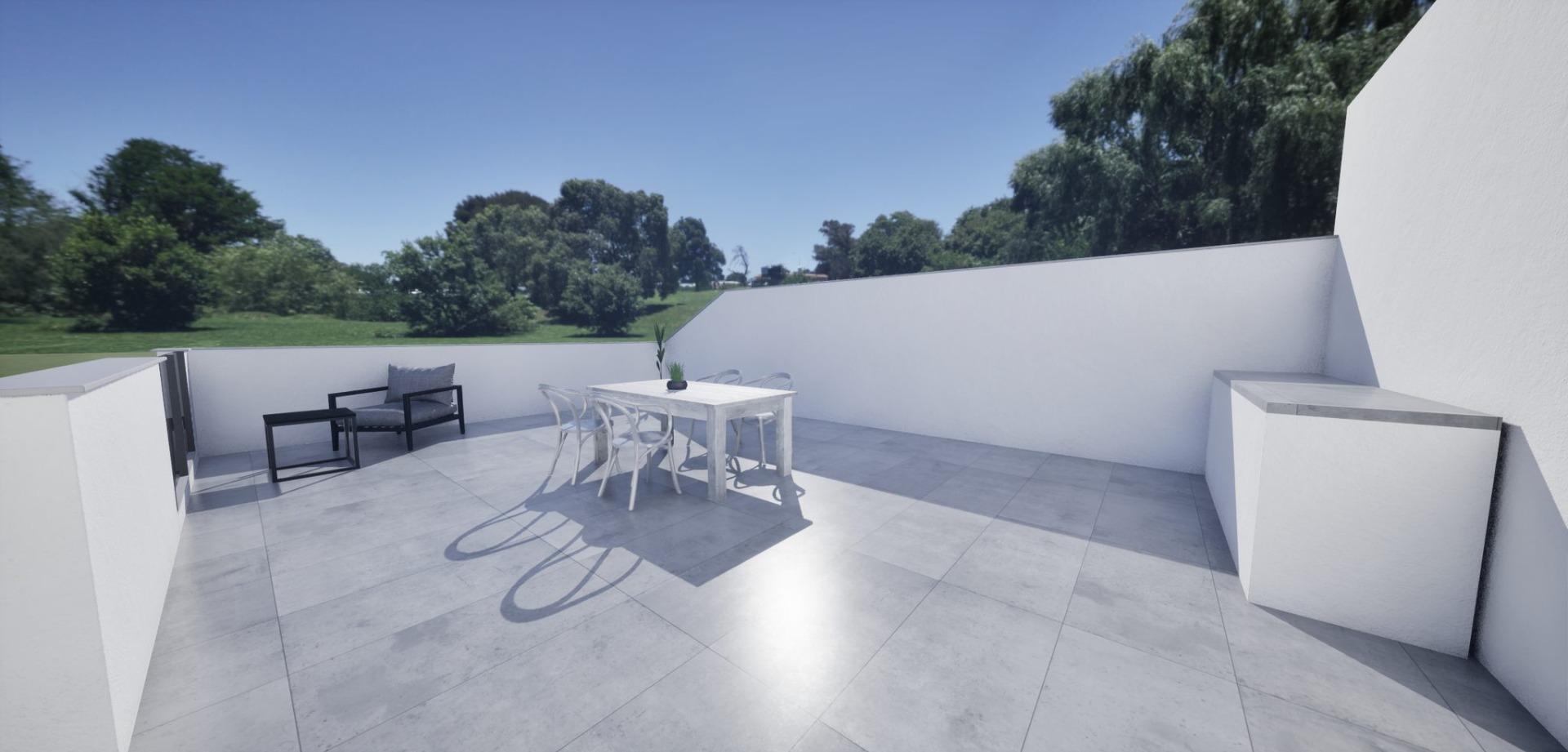 Nybygde tomannsboliger i hjørneposisjon til salgs i Torre Pacheco med privat basseng og solterrasse — photograph 5