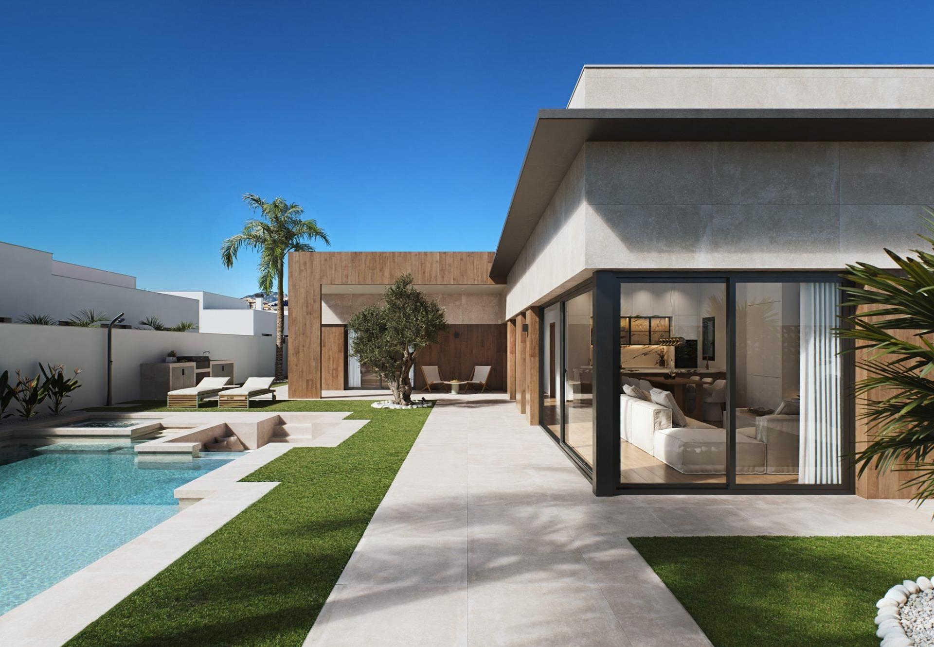 Villas de lujo de nueva construcción en Sucina con piscina privada y amplias parcelas — photograph 4