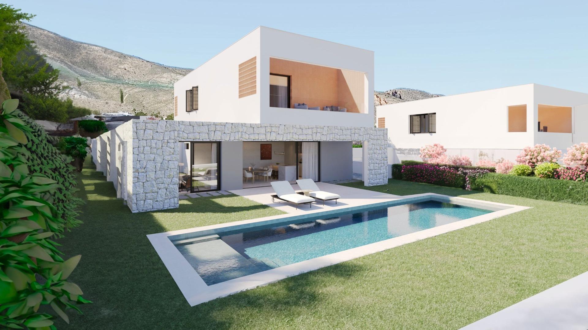 Exclusive Contemporary Villas in Finestrat Near Benidorm and the Beach — Finestrat