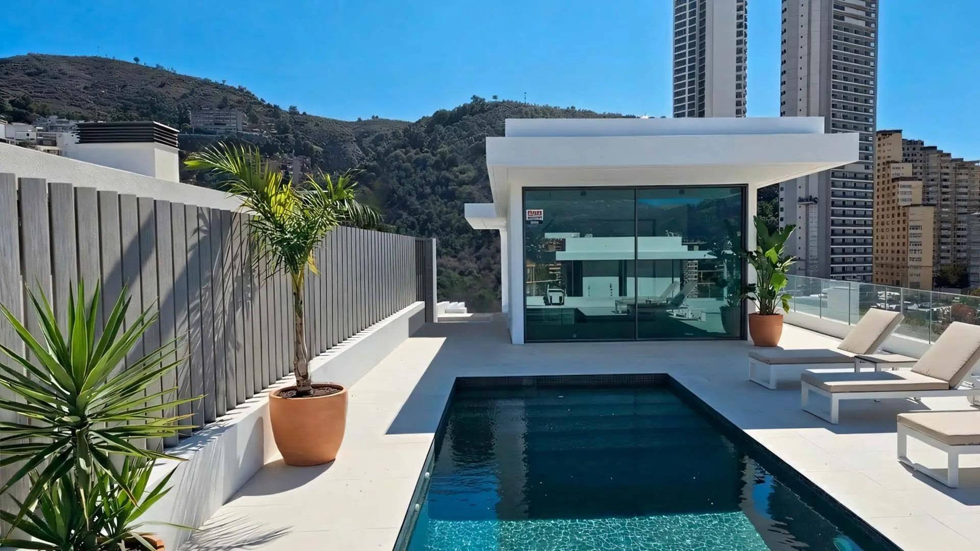 Luxury New Build Villas in Rincon de Loix Benidorm with Private Pool — Benidorm