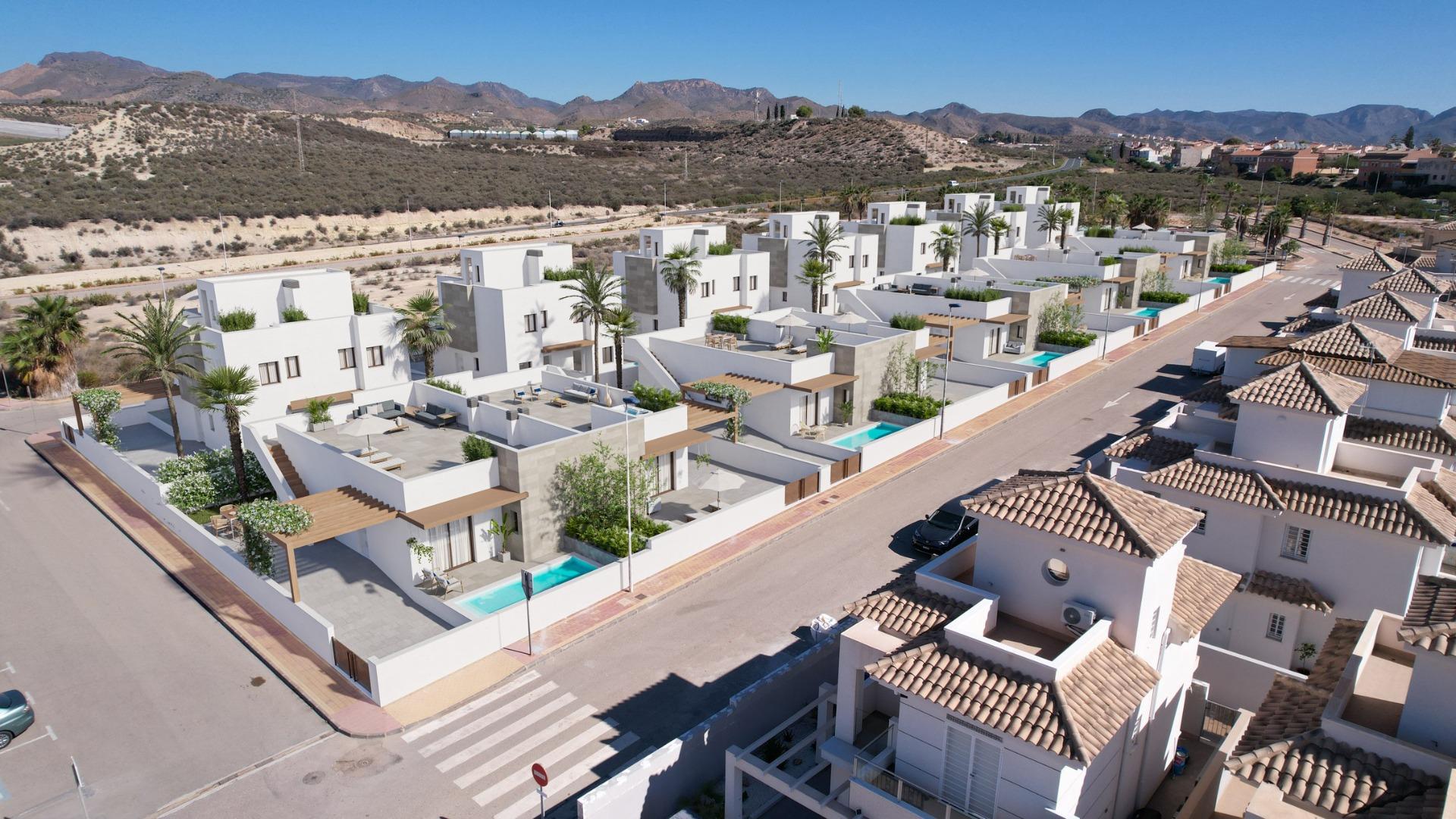 New Build Semi Detached Villas in Puerto de Mazarrón Close to the Beach — Puerto de Mazarron