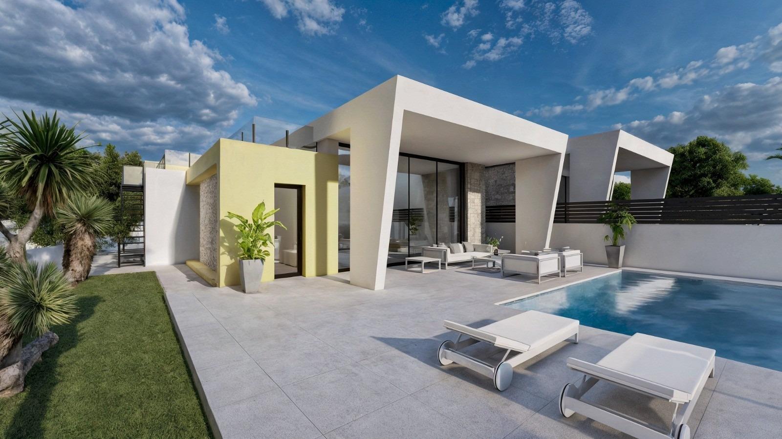 New-Build One-Story Villas with Private Pool in Torrevieja — Torrevieja