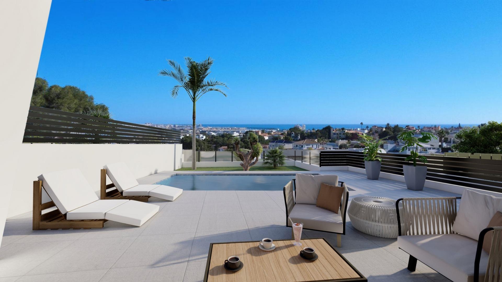 Nybyggede villaer i én etage med privat pool i Torrevieja — photograph 6