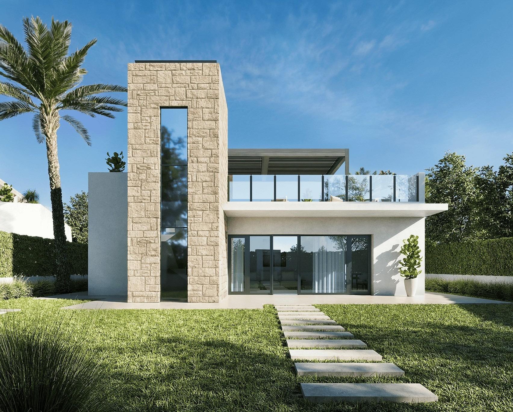 New Build Mediterranean Villas on Large Plots in Lorca, Costa Cálida — Lorca