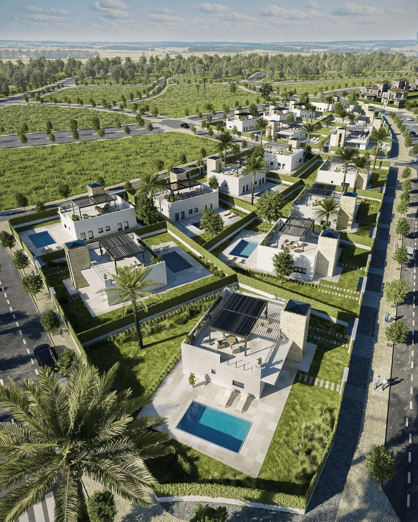 Villas mediterráneas de nueva construcción en amplias parcelas en Lorca, Costa Cálida — photograph 2
