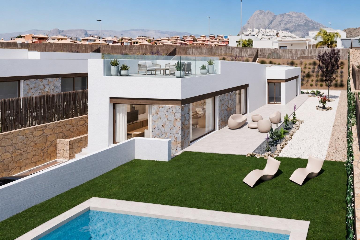Exclusive Contemporary Villas with Panoramic Views in Balcon de Finestrat, Costa Blanca North — Finestrat