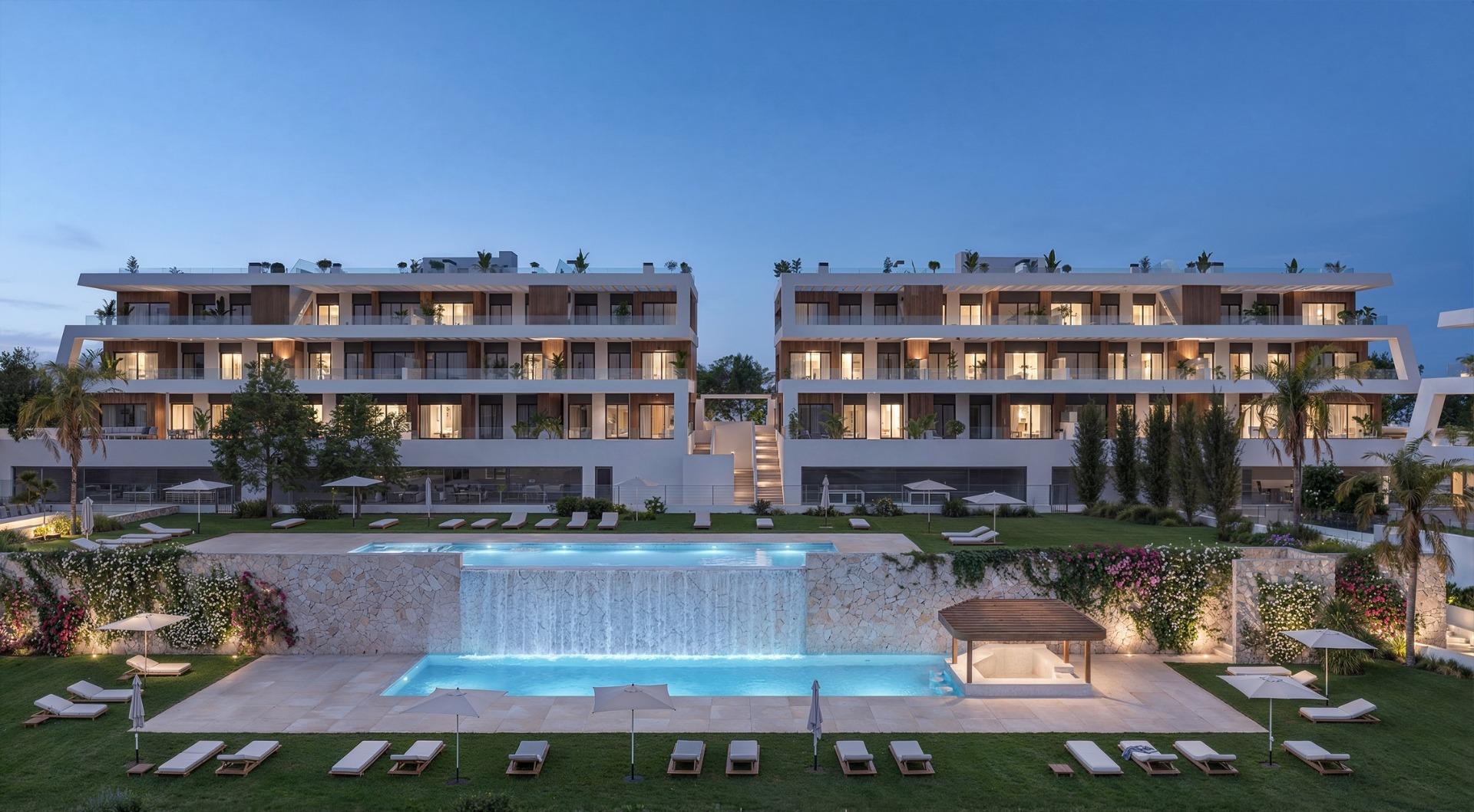 New Build Apartments with Sea Views in Balcon de Finestrat, Costa Blanca — Finestrat