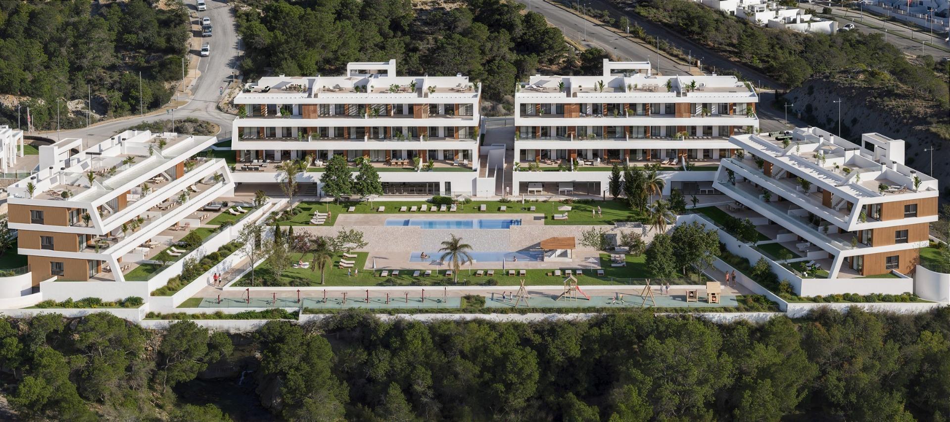 New Build Apartments with Sea Views in Balcon de Finestrat, Costa Blanca — photograph 4