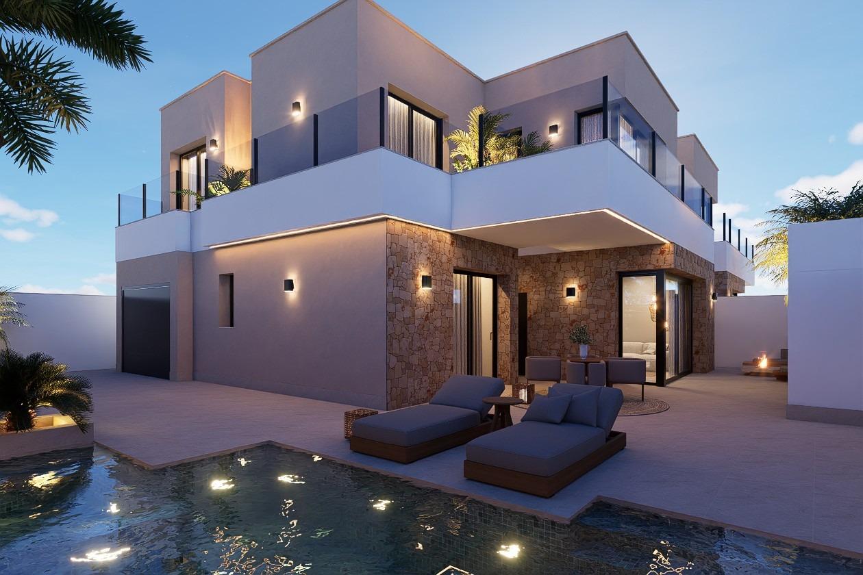 New Build Luxury Villas for Sale in San Pedro del Pinatar Near the Mar Menor — San Pedro del Pinatar
