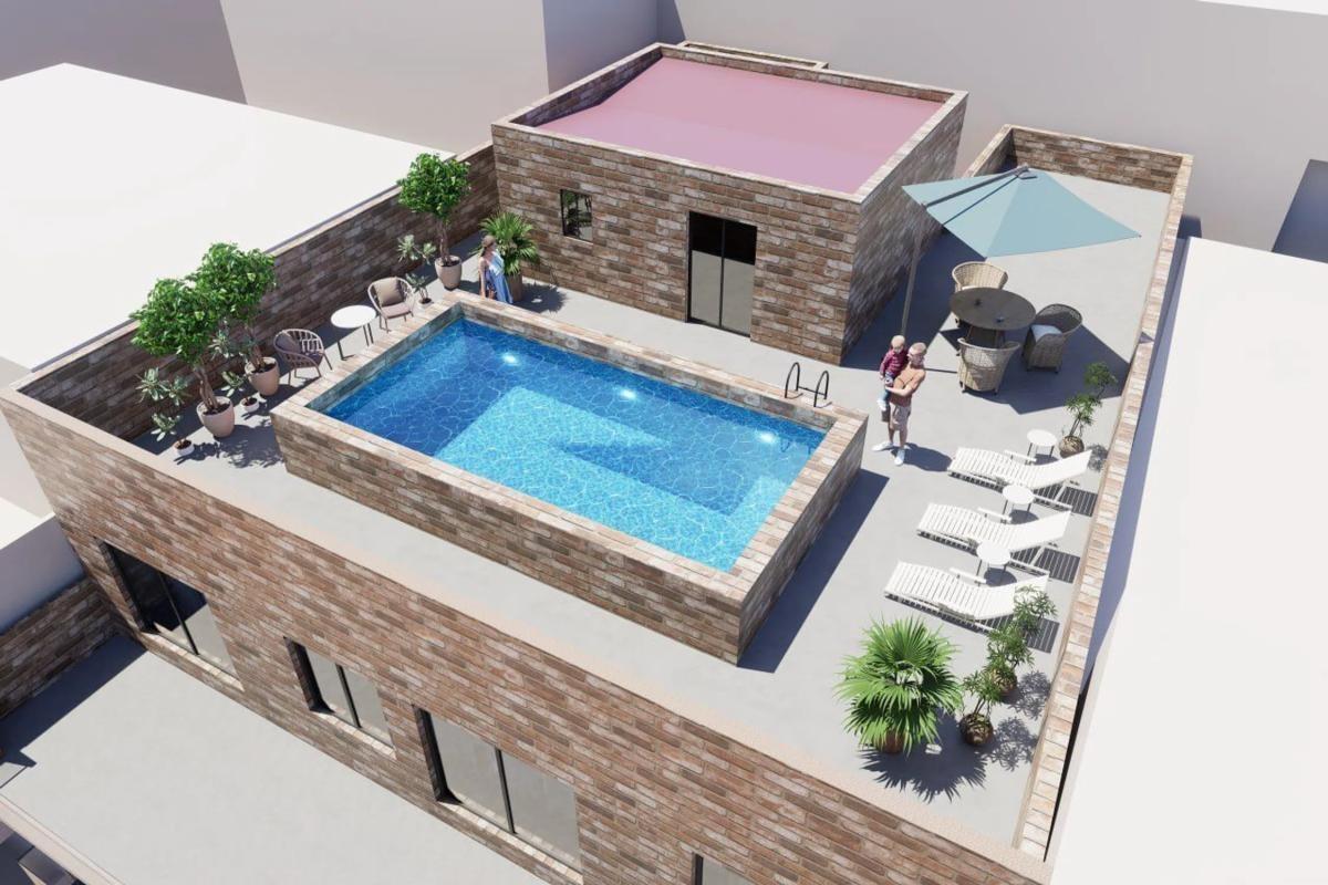 Modern Apartments with Rooftop Pool Just 250 Metres from Acequion Beach — Torrevieja