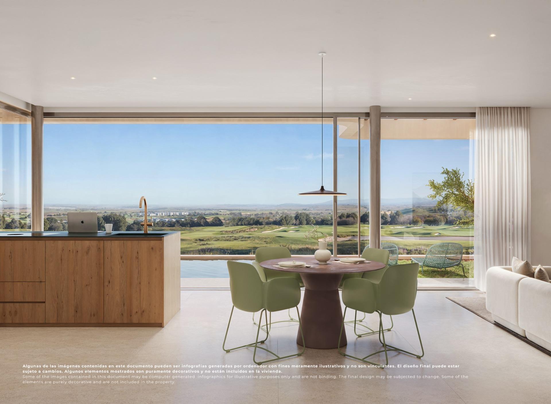 Exclusive New Build Frontline Golf Villas in El Valle Golf Resort — Baños y Mendigo