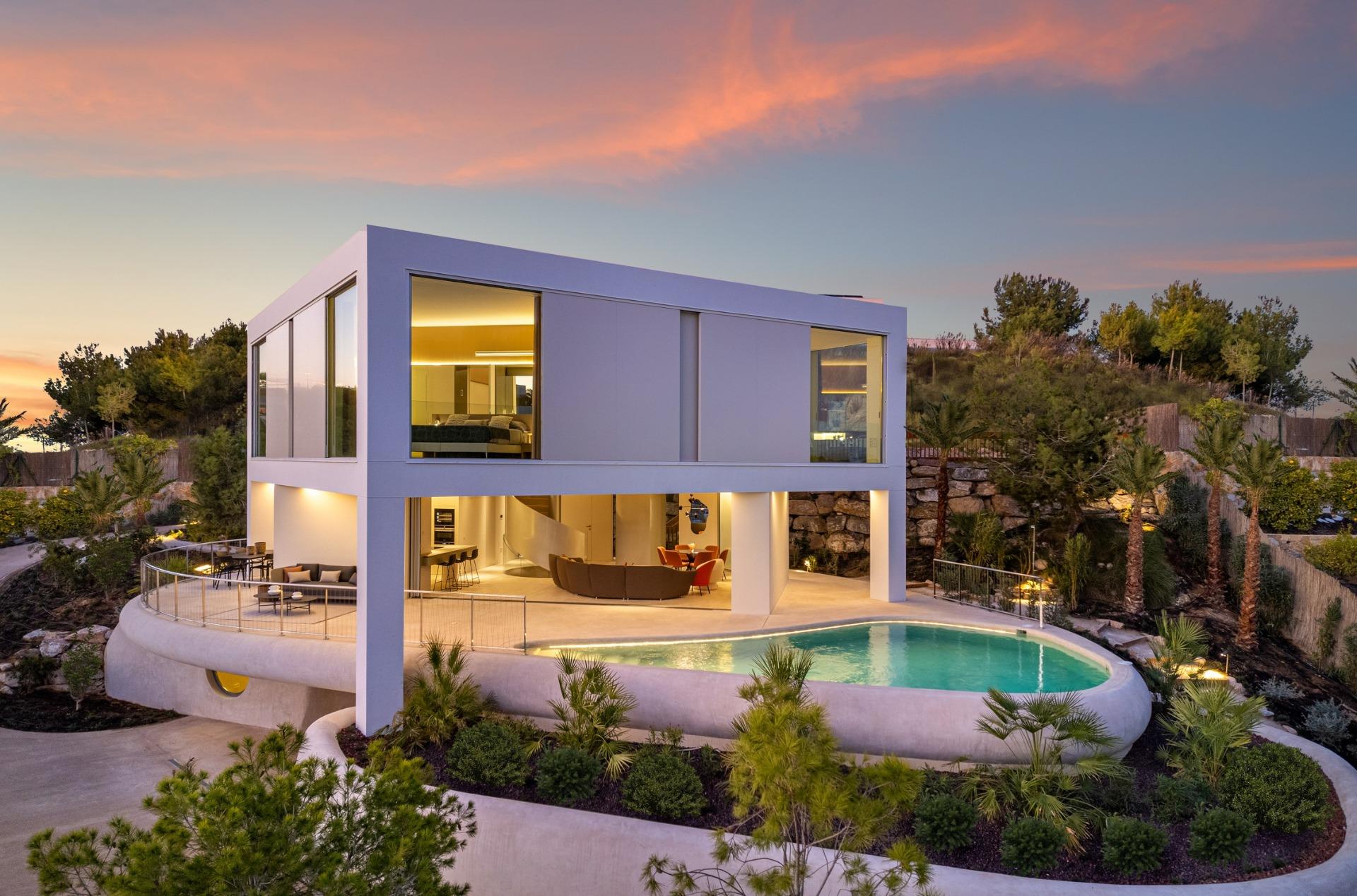 New-build luxury villas at Las Colinas Golf and Country Club — Orihuela