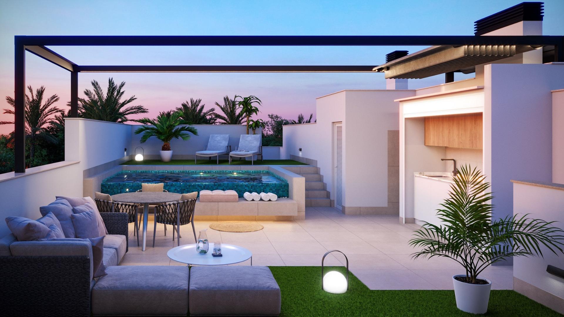 Boutique Development of New Build Homes with Private Pools in Pilar de la Horadada — Pilar de La Horadada
