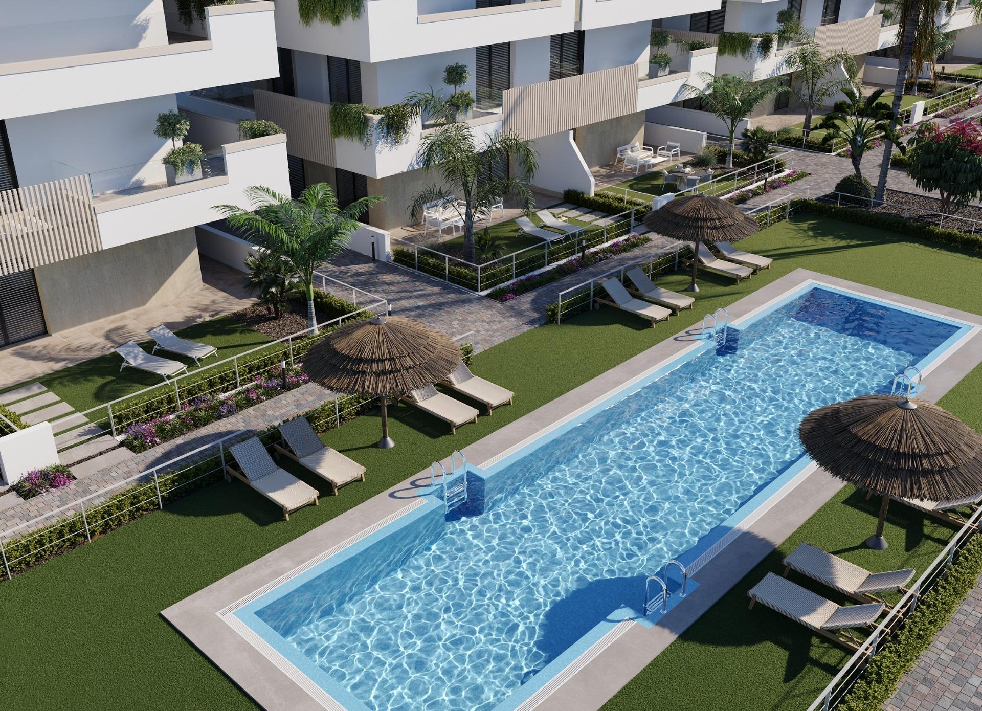 New Build Apartments and Bungalows in Santa Rosalia Lake and Life Resort — Torre Pacheco