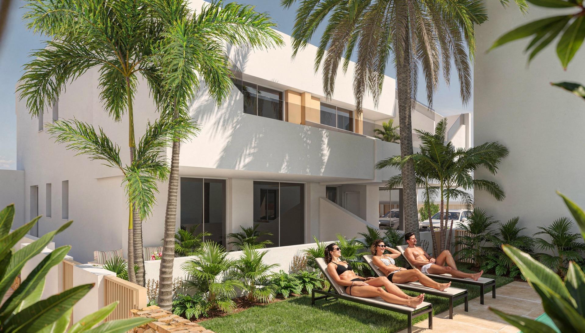 Neubau-Bungalows in Pilar de la Horadada in der Nähe des Strandes und des Stadtzentrums — photograph 2