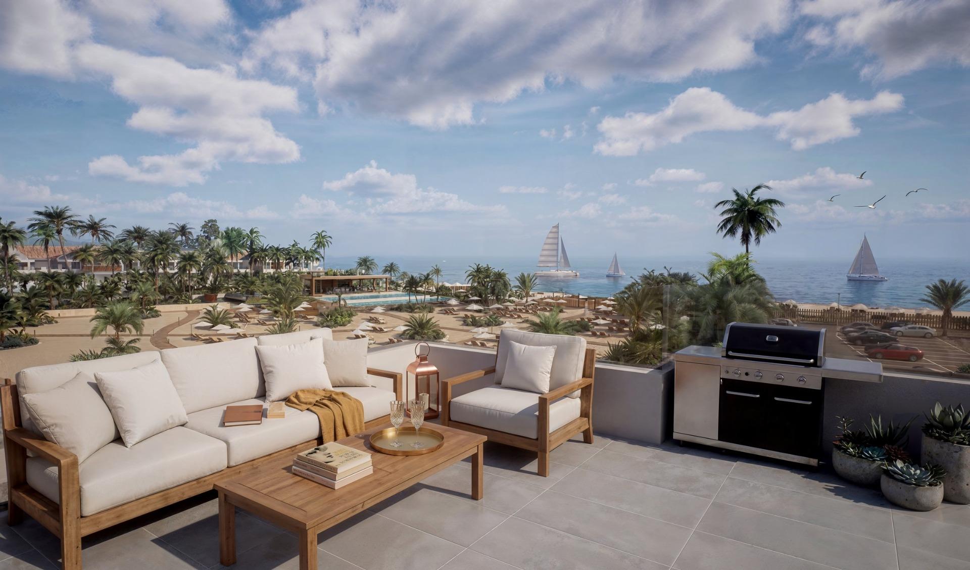 Luxury Tourist Apartments and Villas with Private Beach in First Line of Vera Playa-Almería — Vera