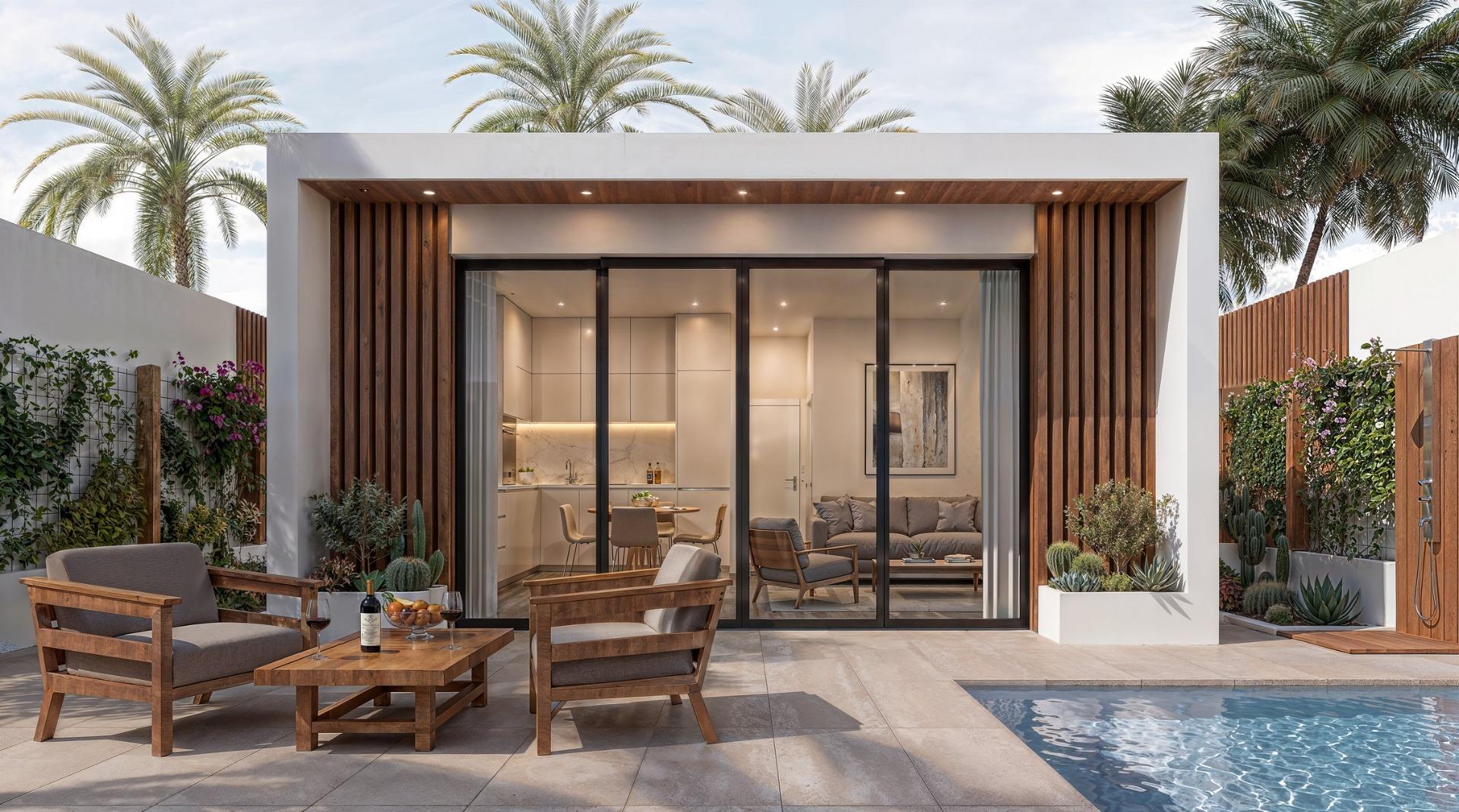 Luxury Tourist Apartments and Villas with Private Beach in First Line of Vera Playa-Almería — Vera