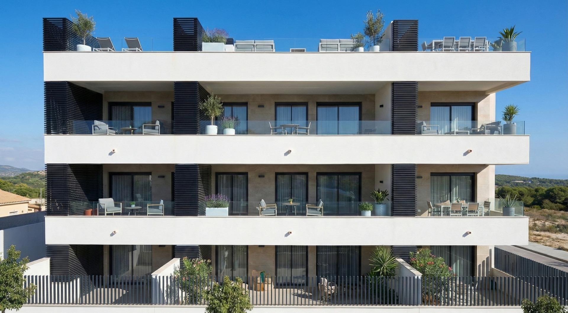 New-build flats in Benijófar, Southern Costa Blanca — Benijofar