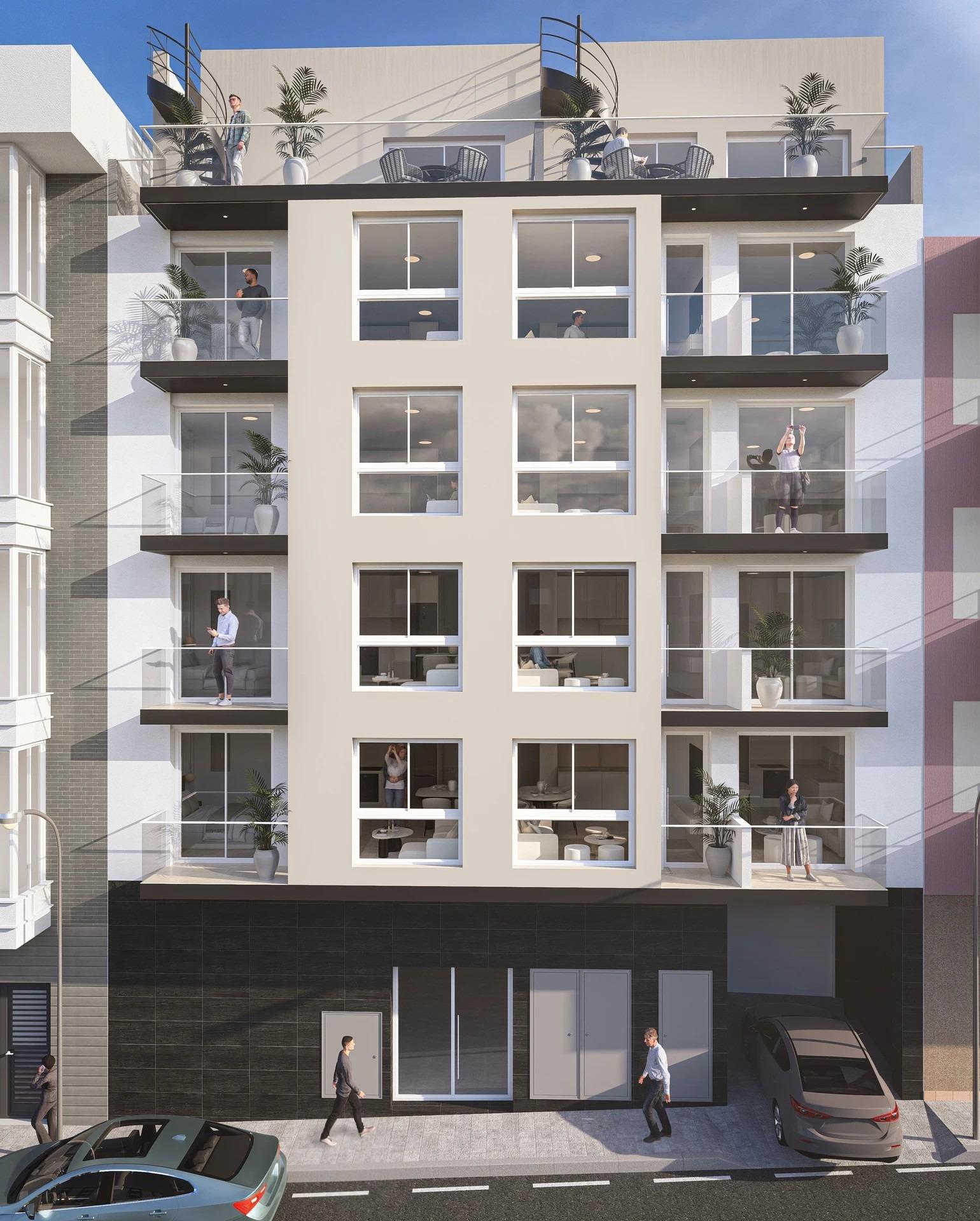 Nybyggda studiolägenheter och lägenheter i centrala Torrevieja nära stranden — photograph 2
