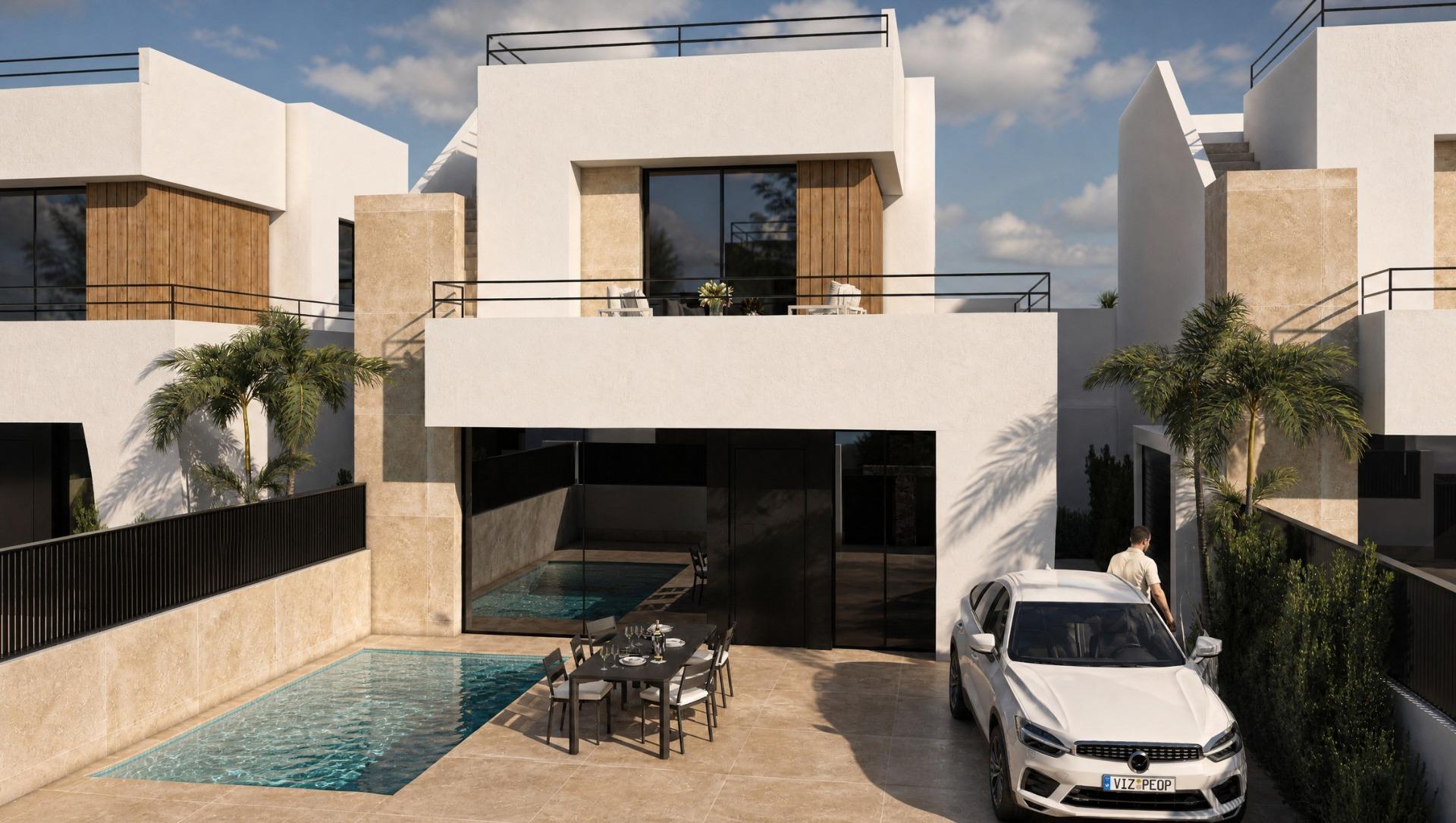 New-build villas at Condado de Alhama Golf Resort, Murcia — Alhama De Murcia