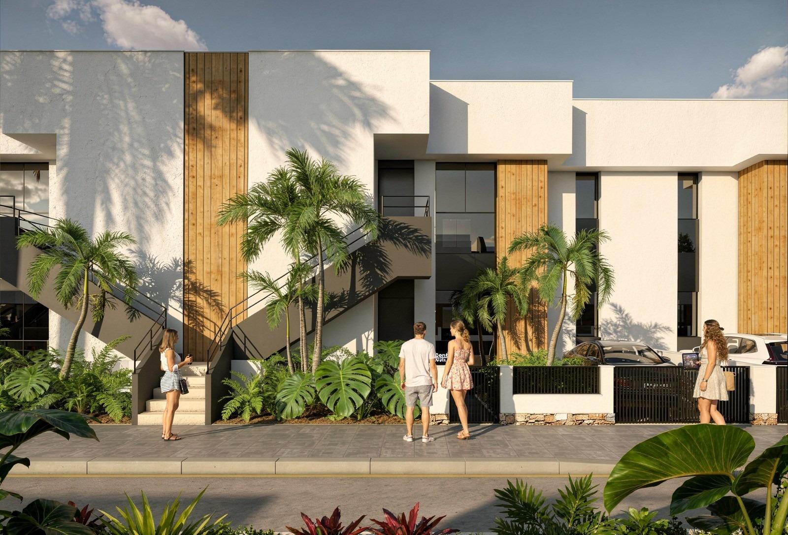 Newly built bungalows at Condado de Alhama Golf Resort, Murcia — Alhama De Murcia