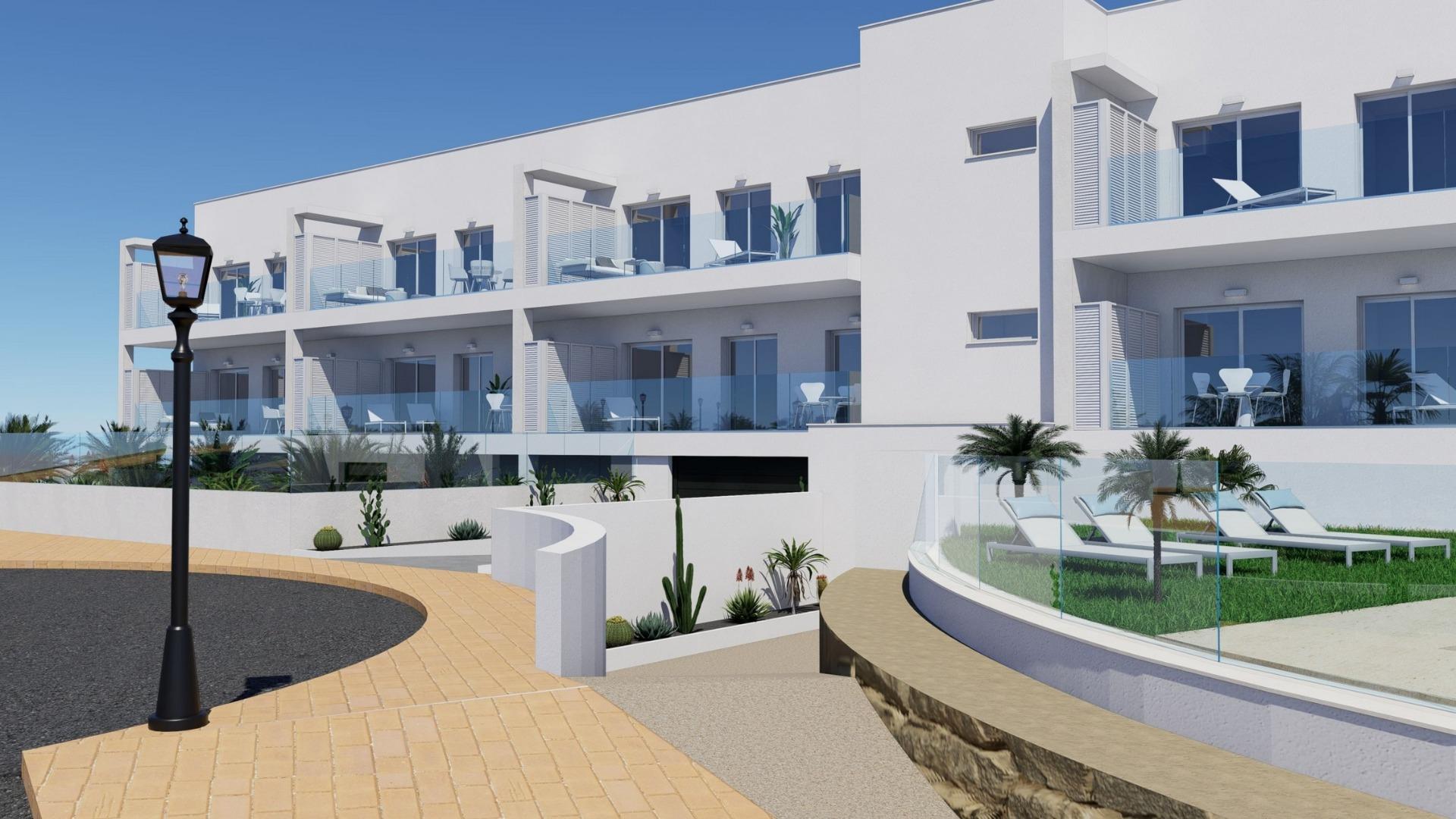Appartementen en herenhuizen met uitzicht op zee in Mojácar Playa, op 600 meter van het strand — photograph 6