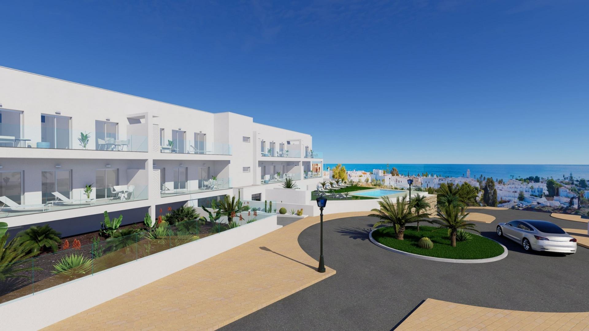 Appartementen en herenhuizen met uitzicht op zee in Mojácar Playa, op 600 meter van het strand — photograph 5