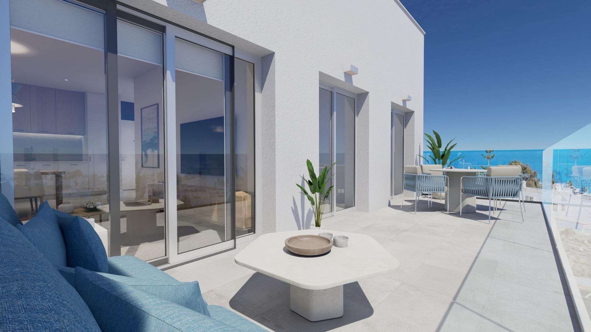 Flats and townhouses with sea views in Mojácar Playa, 600 metres from the beach — photograph 3