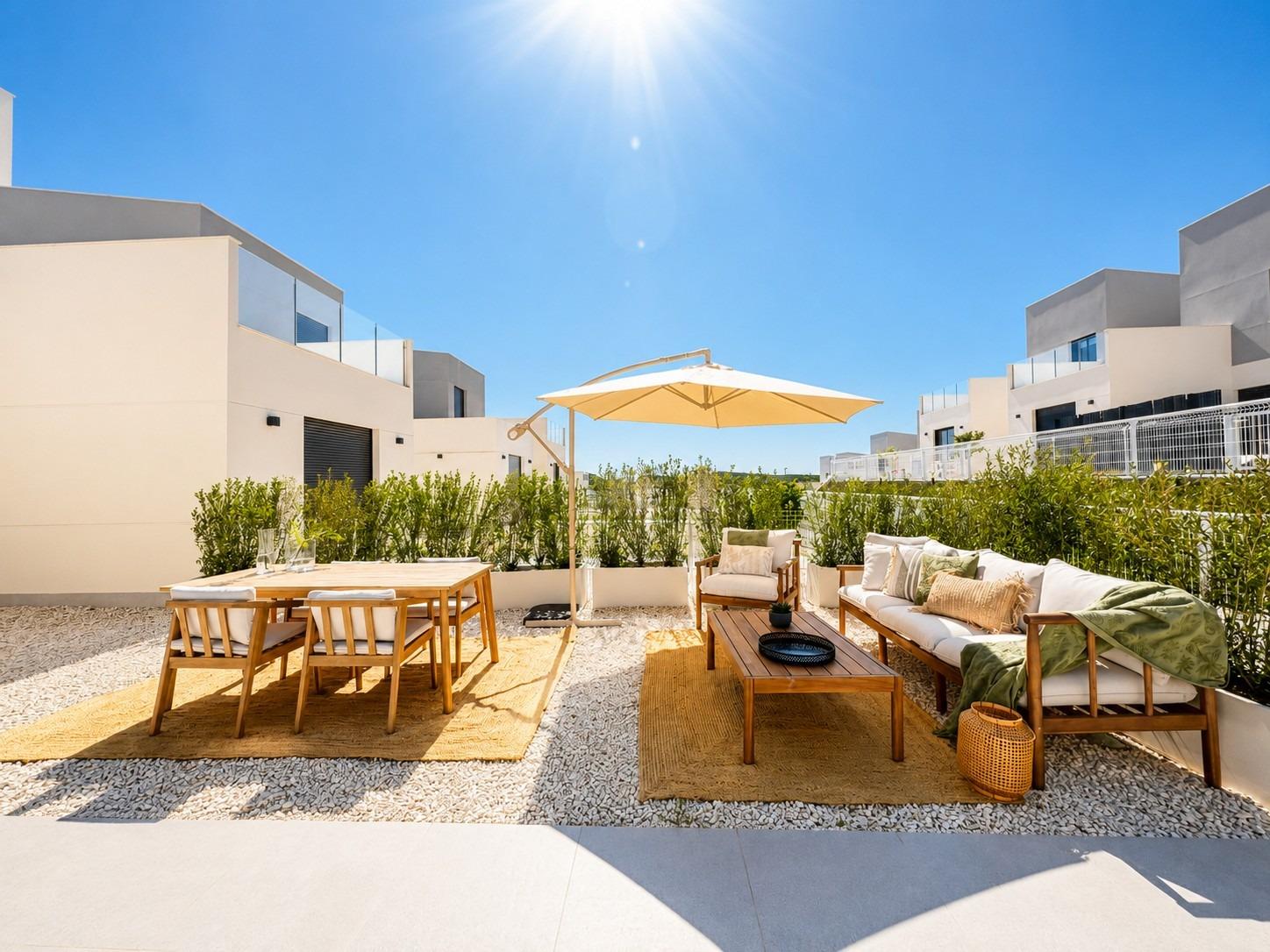 New Build Key Ready Townhouses and Semi Detached Villas in Altaona Golf Resort Murcia — photograph 5