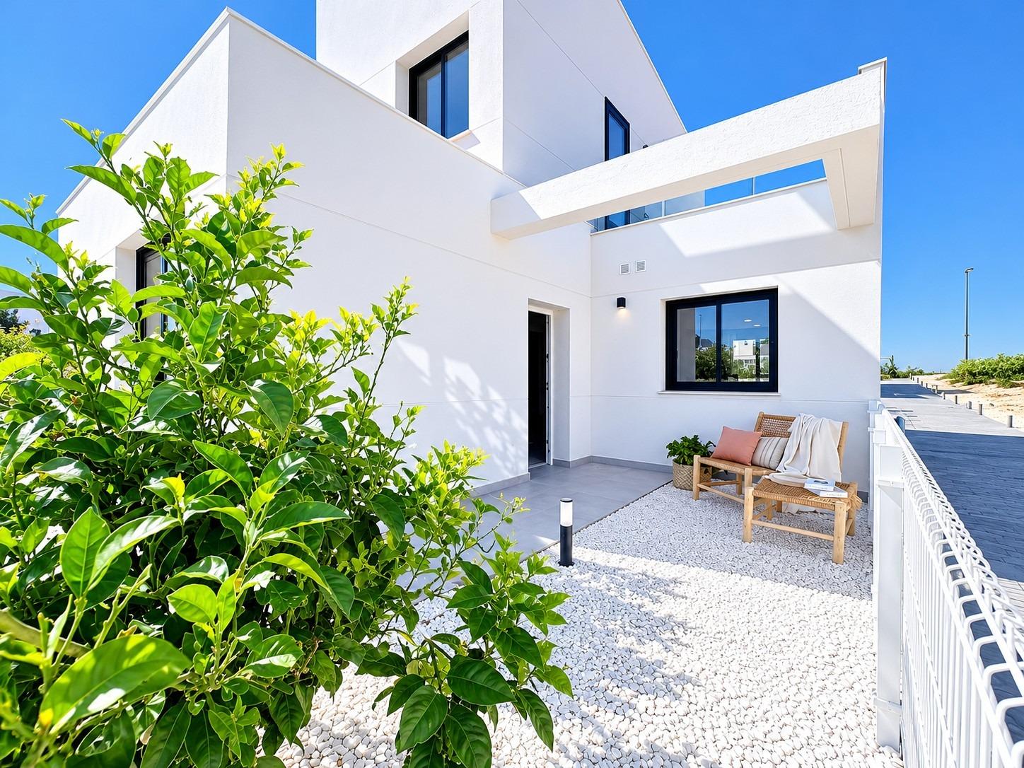 New Build Key Ready Townhouses and Semi Detached Villas in Altaona Golf Resort Murcia — Baños y Mendigo
