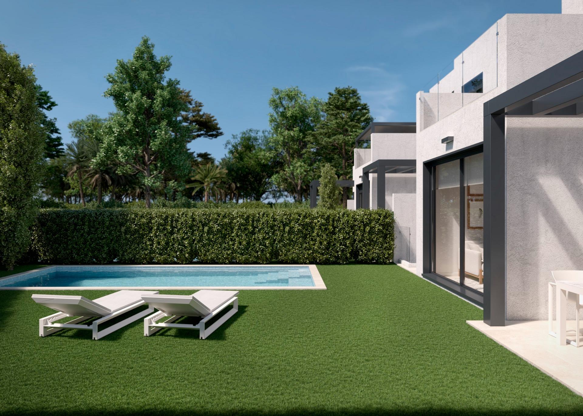 New Build Villas with Private Pool in Santa Rosalia Lake and Life Resort, Murcia — Torre Pacheco