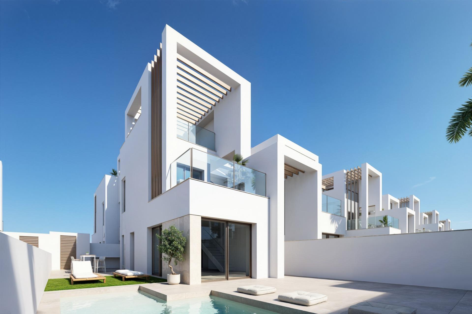 Nowe wille z prywatnym basenem w Serena Golf-Los Alcazares — photograph 2