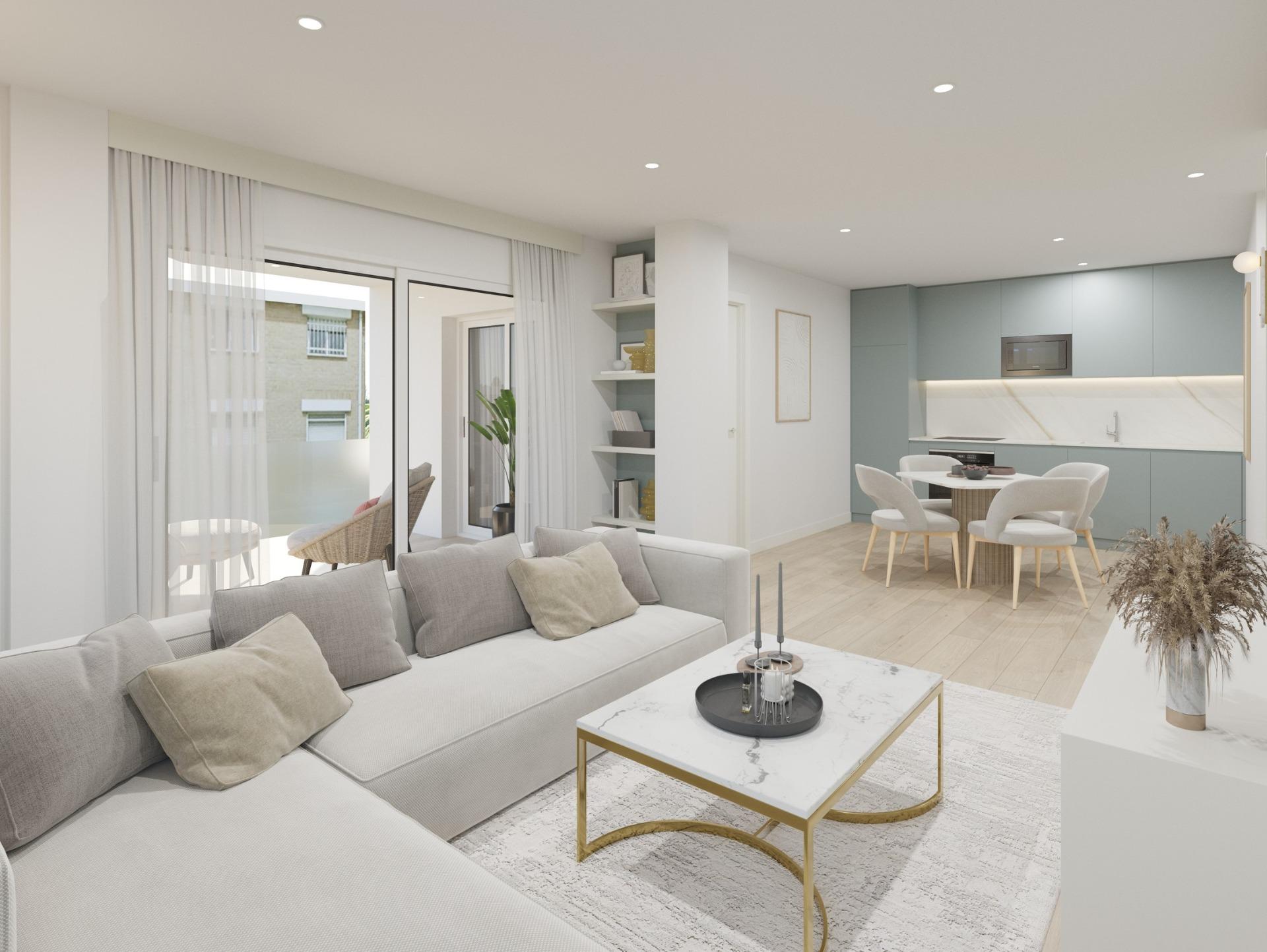Apartamentos de nueva construcción cerca de la playa en el centro de Guardamar del Segura — photograph 4