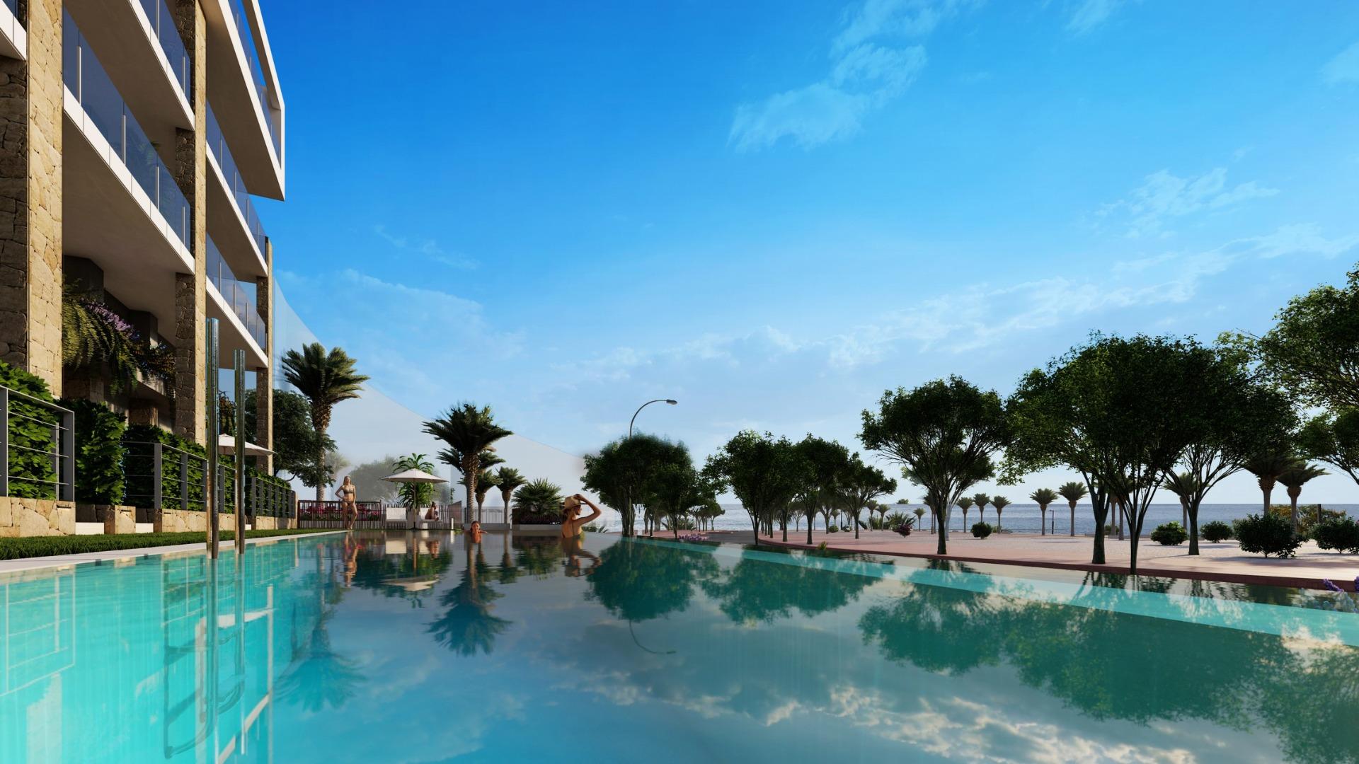Luxuriöse Apartments am Meer in Villajoyosa mit Panoramablick auf das Mittelmeer — photograph 2